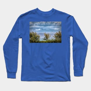 Coastal Clouds Building Long Sleeve T-Shirt